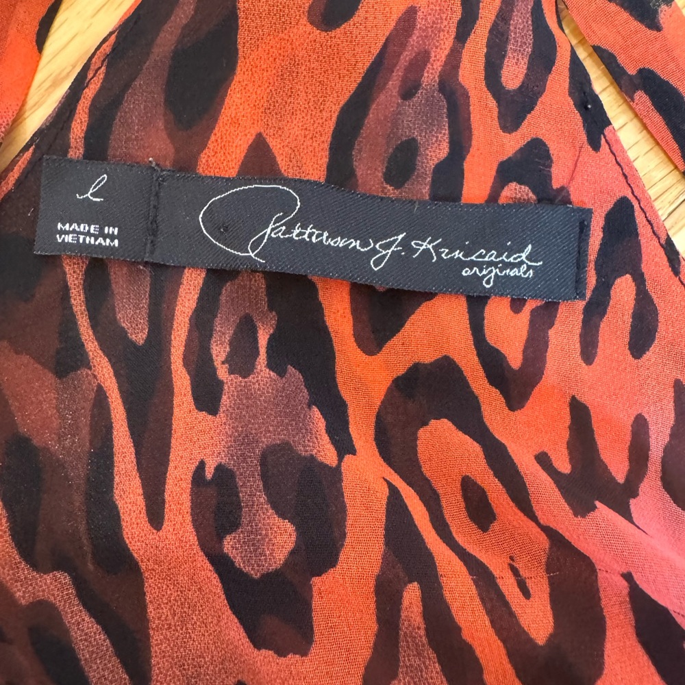 Pattern J. Kincaid Animal Print Top